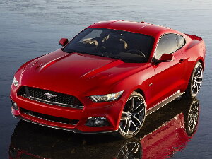 Коврики текстильные для Ford Mustang VI (купе) 2013 - 2017