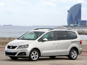 Коврики текстильные для SEAT Alhambra (минивэн / 7N) 2010 - 2015