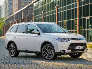 Коврики текстильные для Mitsubishi Outlander III (suv / GFOW,GGOW) 2014 - 2016