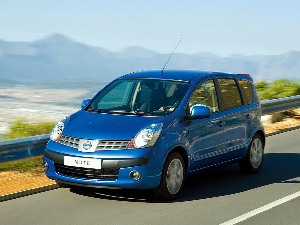 Коврики текстильные для Nissan Note (хэтчбек 5 дв / E11) 2005 - 2008