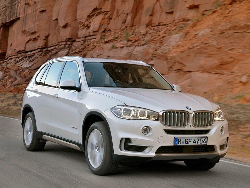 Коврики текстильные "Классик" для BMW X5 III (suv, гибрид / F15) 2013 - 2018, темно-серые, 5шт.