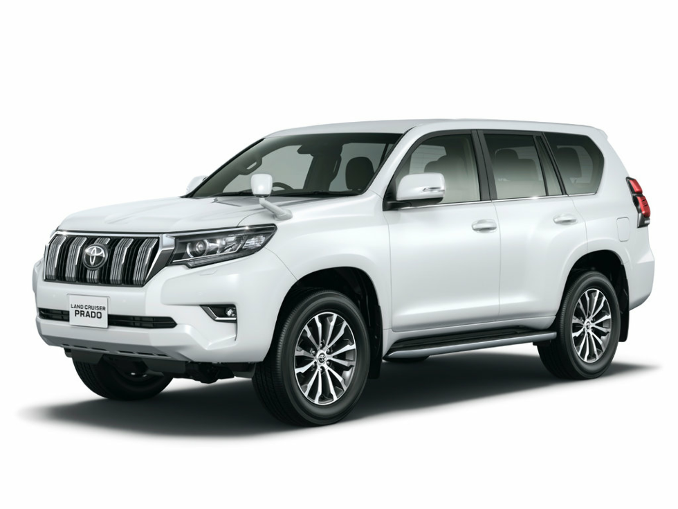 Коврики текстильные "Классик" для Toyota Land Cruiser Prado (suv / J150) 2017 - Н.В., черные, 5шт.