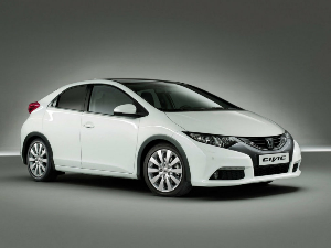 Коврики текстильные для Honda Civic (хэтчбек 5 дв / FK (5 дв.)) 2012 - 2015