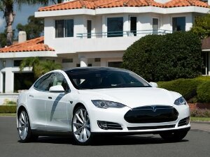 Коврики текстильные для Tesla Model S (лифтбек) 2012 - Н.В.