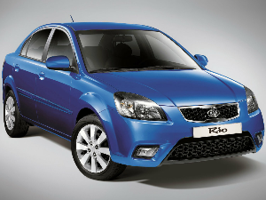 Коврики EVA для Kia Rio II (седан / JB) 2009 - 2011