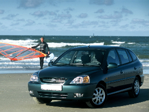 Коврики текстильные для Kia Rio I (универсал / DC) 2002 - 2005