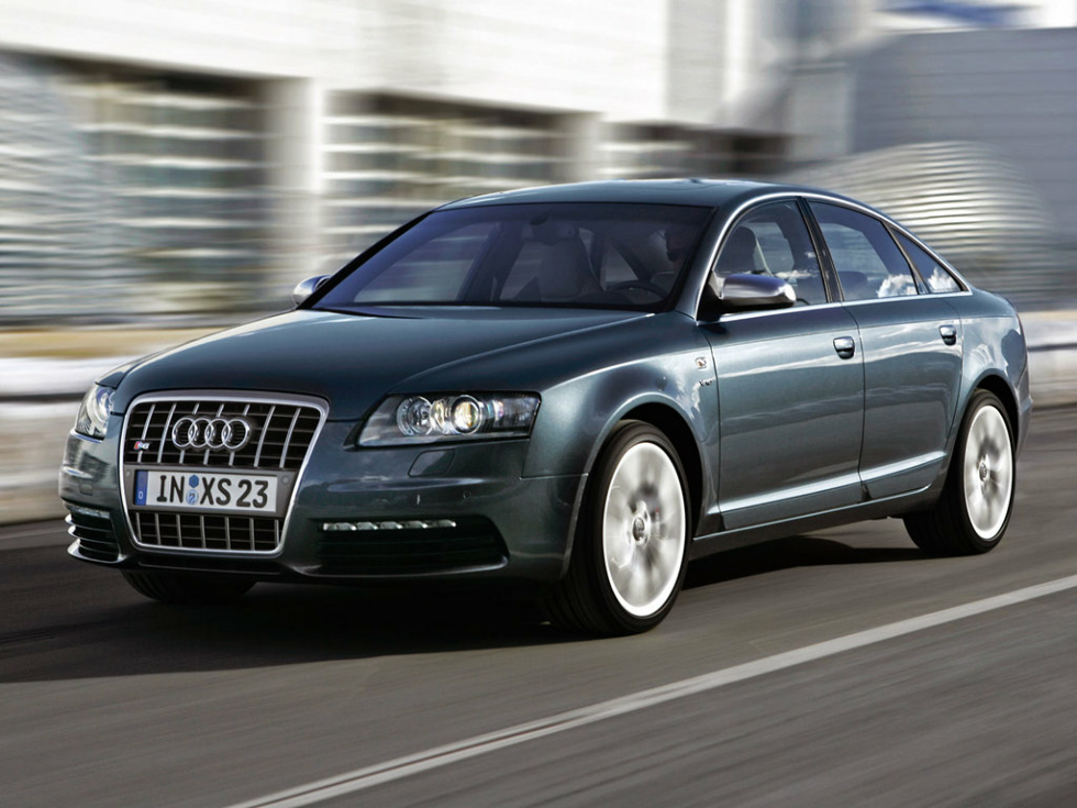 Коврики текстильные "Комфорт" для Audi S6 (седан / C6) 2004 - 2008, ые, 5шт.