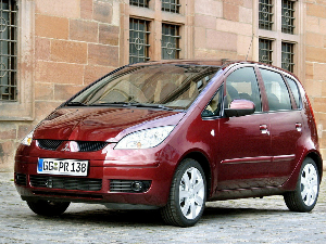 Коврики текстильные для Mitsubishi Colt (хэтчбек 5 дв / Z30) 2002 - 2009