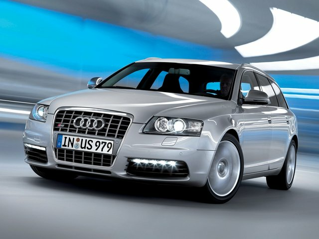 Коврики текстильные "Классик" для Audi S6 (универсал / C6) 2008 - 2010, черные, 5шт.