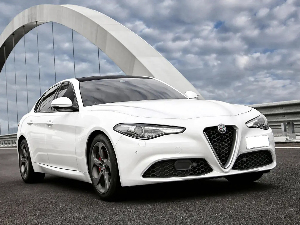 Коврики текстильные для Alfa Romeo Giulia II (седан / 952) 2015 - Н.В.