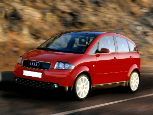 Коврики EVA для Audi A2 (хэтчбек 5 дв / 8Z) 1999 - 2005