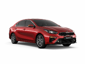 Коврики текстильные для Kia Cerato IV (седан) 2018 - Н.В.