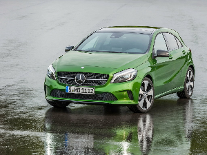 Коврики EVA для Mercedes-Benz A-Class (хэтчбек 5 дв / W176) 2015 - 2018