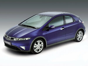 Коврики текстильные для Honda Civic (хэтчбек 5 дв / FK2, FN1 (5 дв.)) 2009 - 2012