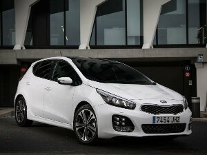 Коврики EVA для Kia Ceed II (хэтчбек 5 дв / JD) 2015 - 2018