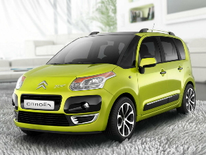 Коврики EVA для Citroen C3 Picasso (минивэн) 2009 - 2012