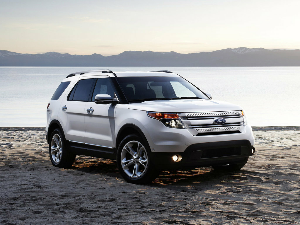 Коврики текстильные для Ford Explorer V (suv / U502) 2010 - 2016