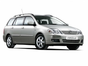 Коврики текстильные для Toyota Corolla (универсал / E120) 2004 - 2007