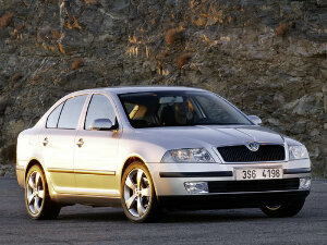 Коврики EVA для Skoda Octavia II (лифтбек / A5) 2004 - 2008