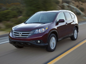 Коврики текстильные для Honda CR-V IV (suv / RE,RM) 2012 - 2015