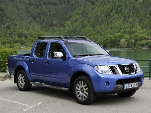 Коврики текстильные для Nissan Navara c бардачком II (пикап / D40) 2010 - 2015