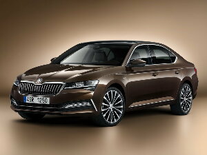 Коврики EVA для Skoda Superb III (лифтбек / 3V3) 2019 - Н.В.