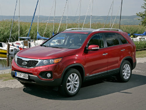 Коврики EVA для Kia Sorento II (suv  5 мест / XM) 2009 - 2012