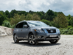 Коврики текстильные для Nissan Pathfinder IV (suv / R52) 2014 - 2017