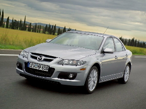 Коврики текстильные для Mazda 6 MPS (cедан / GG) 2005 - 2007