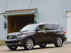 Коврики текстильные для Infiniti QX56 (suv / Z62) 2010 - 2013