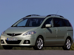 Коврики текстильные для Mazda 5 (минивэн / CR) 2007 - 2011