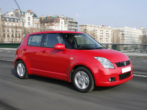 Коврики текстильные для Suzuki Swift (хэтчбек 5 дв) 2003 - 2008