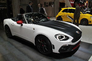 Коврики текстильные для Fiat 124 SPIDER I (кабриолет) 2016 - 2020