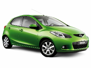 Коврики текстильные для Mazda 2 II (хэтчбек 5 дв / DE) 2007 - 2010