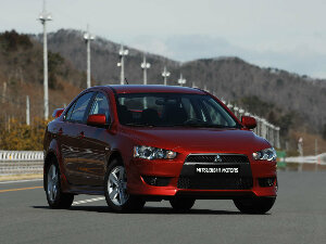 Коврики текстильные для Mitsubishi Lancer X (седан / CY2A, CY3A, CY4A) 2007 - 2011