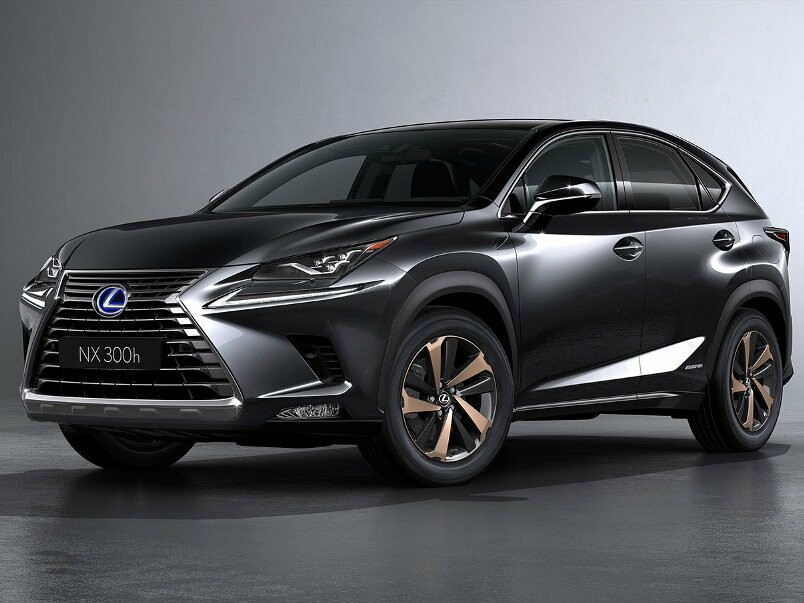 Коврики ЭВА "EVA ромб" для Lexus NX 300h (suv, гибрид / AYZ15) 2014 - 2021, черные, 5шт.