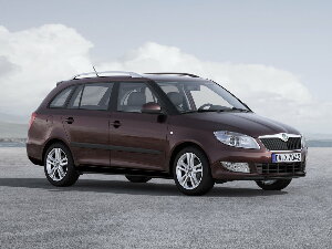 Коврики EVA для Skoda Fabia II (универсал / 5J5) 2010 - 2015