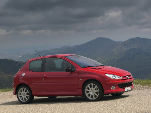 Коврики текстильные для Peugeot 206 (хэтчбек 5 дв) 2003 - 2009