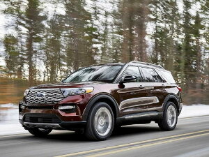 Коврики текстильные для Ford Explorer VI (suv / U625) 2019 - Н.В.