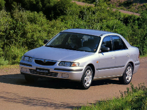 Коврики текстильные для Mazda 626 (GF) 1997 - 2002