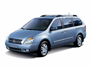 Коврики EVA для Kia Carnival II (минивэн / VQ) 2005 - 2010