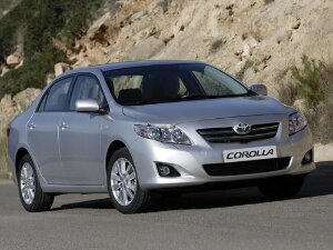 Коврики текстильные для Toyota Corolla (седан / NRE150, ZZE150, ZRE151 ) 2006 - 2010