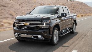 Коврики текстильные для Chevrolet SILVERADO IV (пикап / T1XX) 2019 - Н.В.