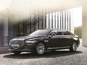 Коврики текстильные для Genesis G90 (седан / HI) 2018 - Н.В.