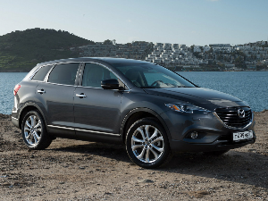 Коврики текстильные для Mazda CX-9 I (suv / TB) 2012 - 2015