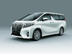 Коврики текстильные для Toyota Alphard (минивэн / H30) 2015 - Н.В.