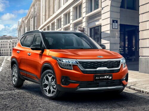 Коврики текстильные "Стандарт" для Kia KX3 II (suv / SP2C) 2019 - Н.В., черные, 5шт.