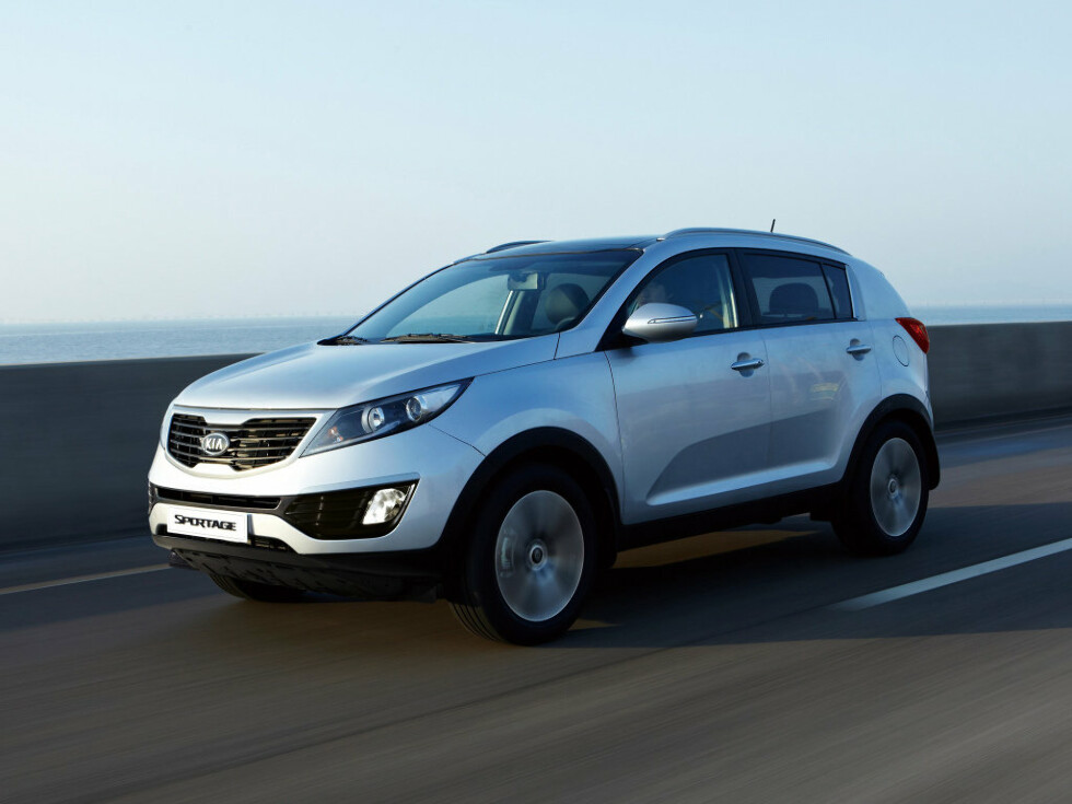 Коврики текстильные "Классик" для Kia Sportage III (suv / SL) 2010 - 2014, серые, 5шт.