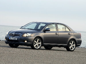 Коврики текстильные для Toyota Avensis II (седан / (T250) AZT250L,AZT251L,ZZT251L) 2006 - 2009