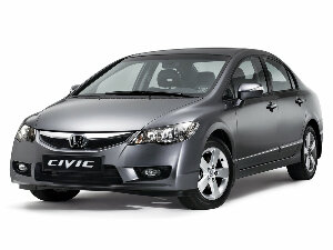 Коврики текстильные для Honda Civic (седан / FD7) 2009 - 2011